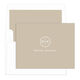 Circle Initials Folded Note Cards Image 14 of 19